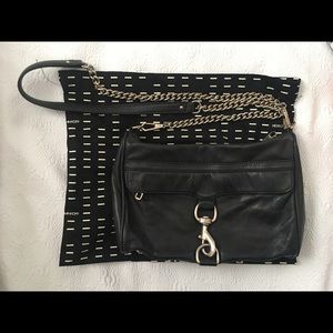 Rebecca Minkoff black crossbody purse